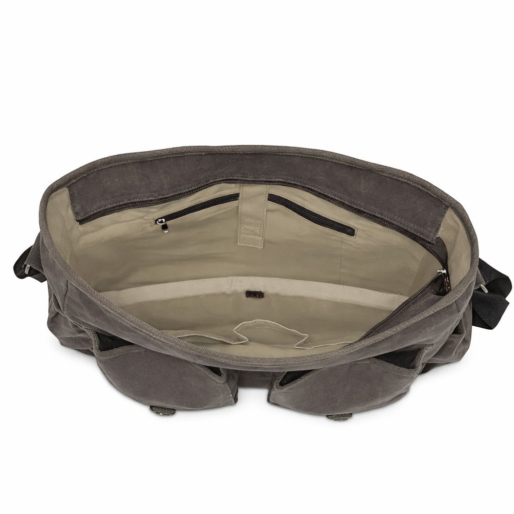 Brown Unisex Laptop Messenger Bag for Everyday Use 169